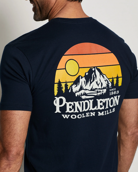 Pendleton Men's Mountain View Logo Tee