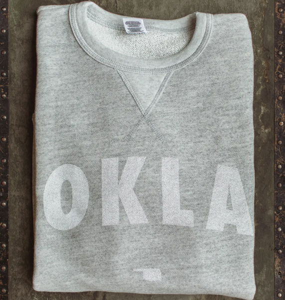 OKLA Vintage White Pullover