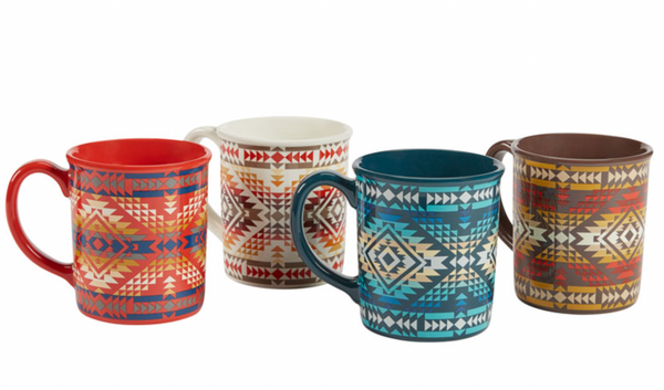 Pendleton Ceramic Mug Set | Smith Rock Collection