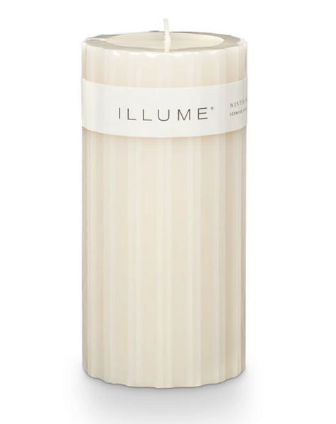Winter White Pillar Candle | 2 sizes