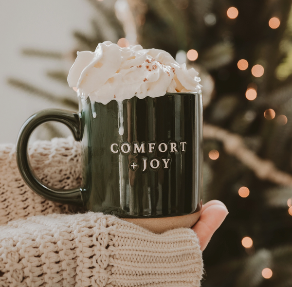 Comfort + Joy - Stoneware (green)