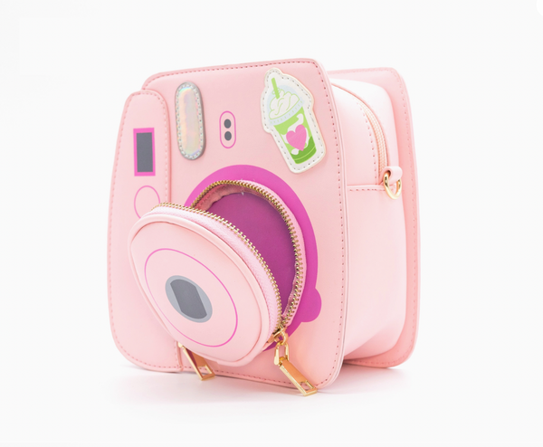 Oh Snap Instant Camera Handbag- Pretty Pink