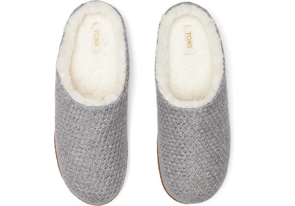 Toms Drizzle Grey Slippers