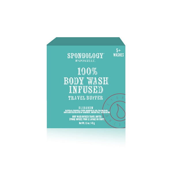 Body Wash Infused Travel Buffer