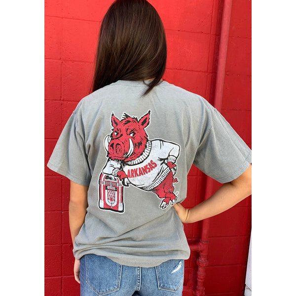 Hog Leaning on Jukebox T-Shirt