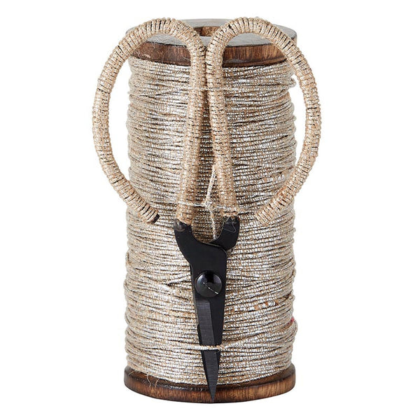 Natural Jute/Silver Twine