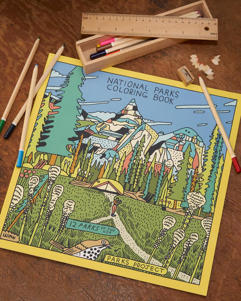 Our National Parks Coloring Book
