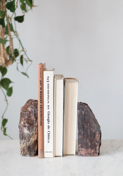 Soapstone Bookends Set