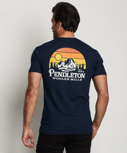 Pendleton Men's Mountain View Logo Tee