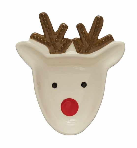 Ceramic Reindeer Plate