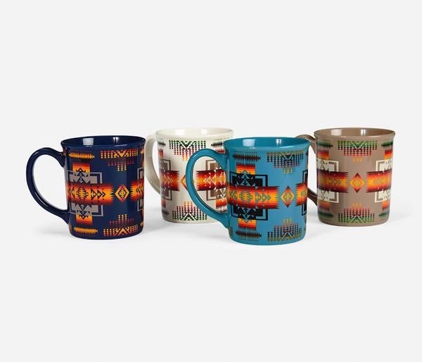 Pendleton Ceramic Mugs - Set of 4