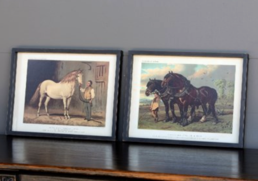 Carriage & Workhorse Framed Prints - 2  Prints