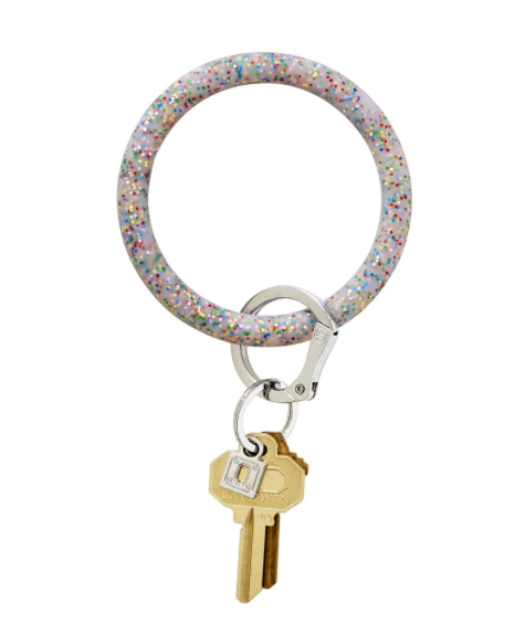 O-Venture Confetti Big O Key Ring - Multiple Colors