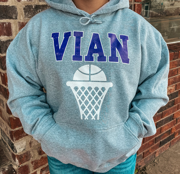 Vian Basketball Hoodie