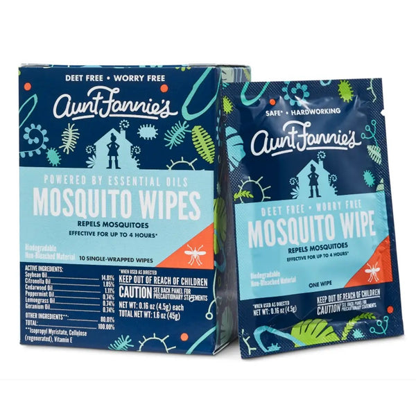 Mosquito Wipe Towelettes 10ct Box