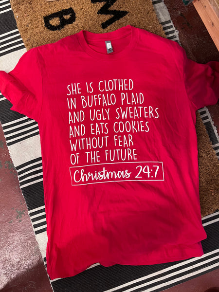 Christmas 24:7 T-Shirt