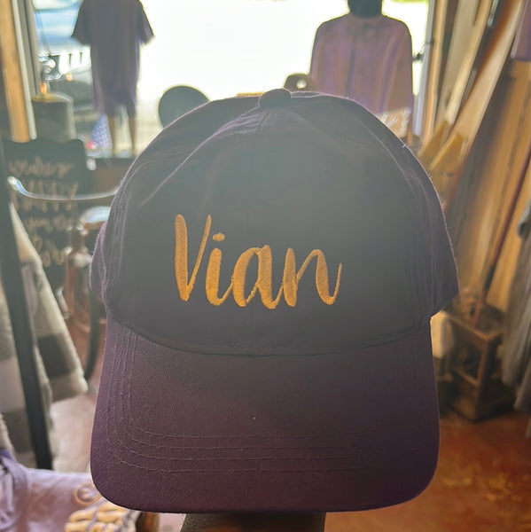 Vian Purple Cap