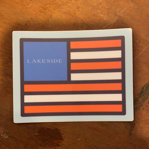Lakeside Sticker