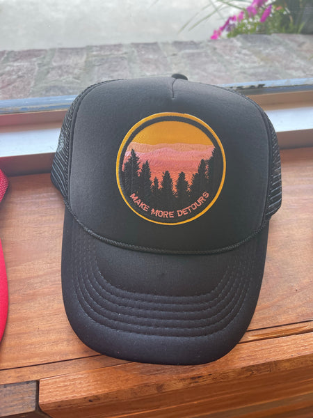 MAKE MORE DETOURS- Trucker Hat