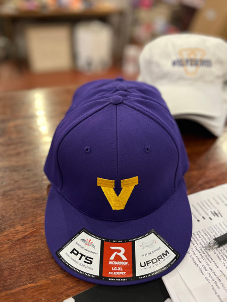 Purple "V" Baseball Hat