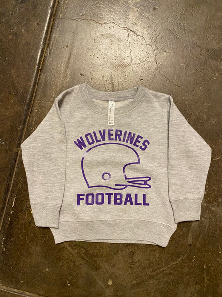 Wolverines Football Youth Sweatshirt