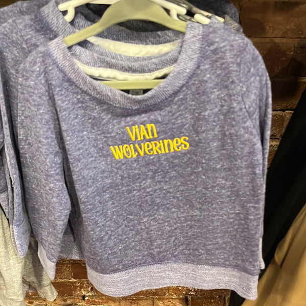 Toddler Vian Wolverines Sweatshirt