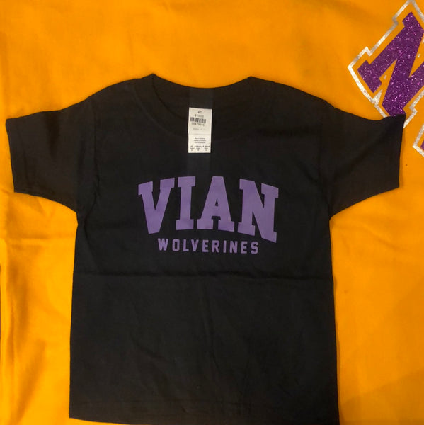 Vian Wolverines infant shirt