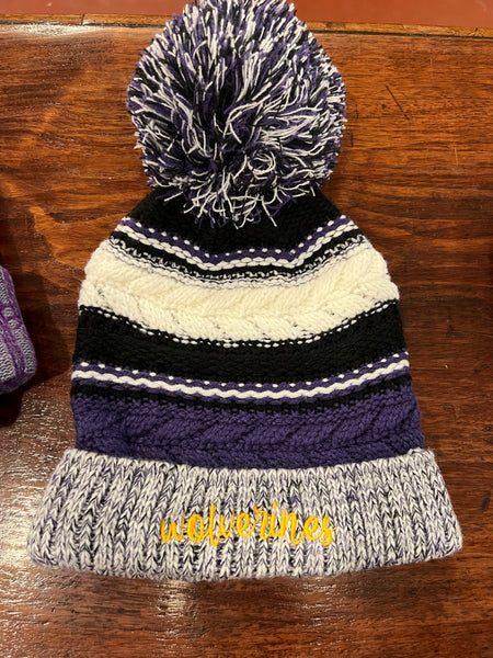 Wolverine Embroidered Beanies