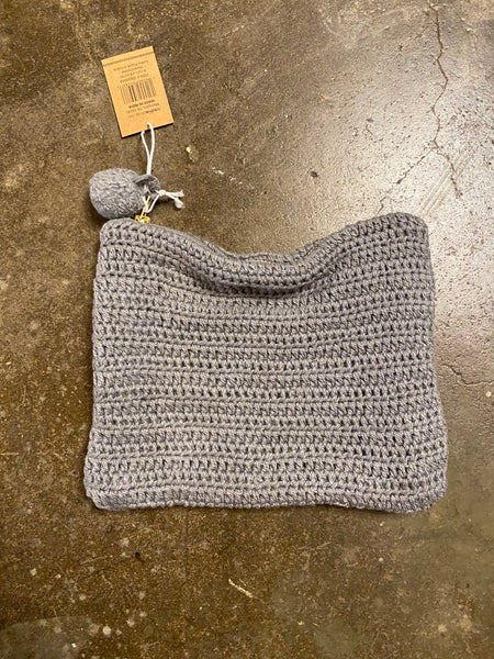Hand-Crochet Cotton Pouch