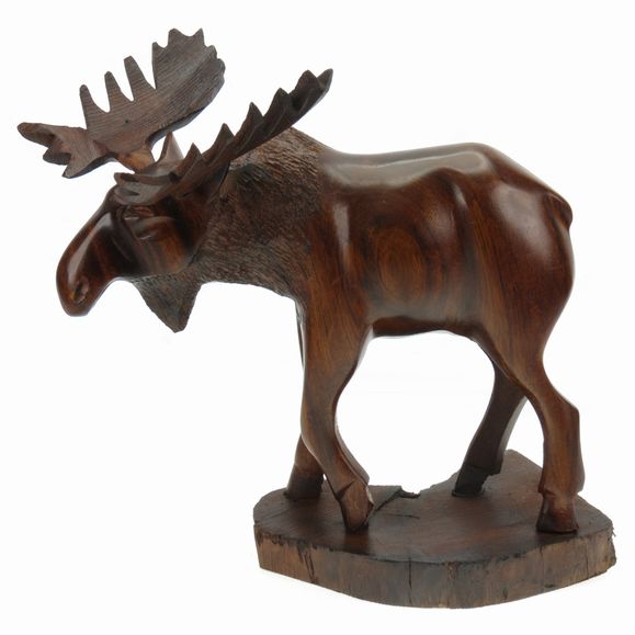 Moose Carving