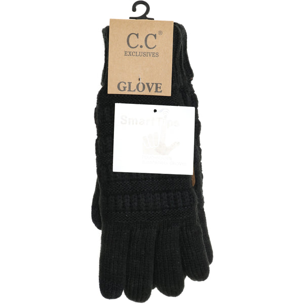 CC Beanies Knit Gloves with Lining
