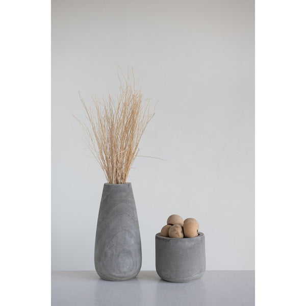 Creative Co-op Grey Vase